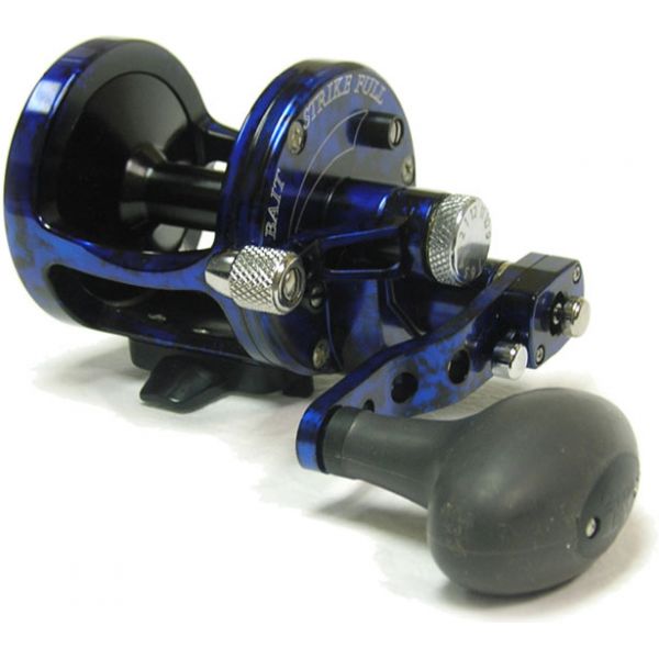 Avet MXL 6/4 2-Speed Lever Drag Casting Reel Blue/Black Camo