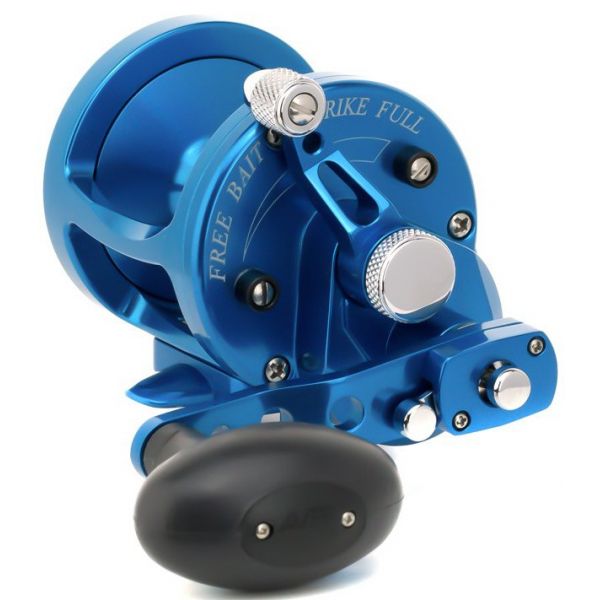 Avet MXL 6/4 2-Speed Lever Drag Casting Reel Blue - Left-Hand