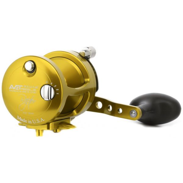 Avet MXL 6/4 MC Raptor 2-Speed Lever Drag Casting Reel - Gold