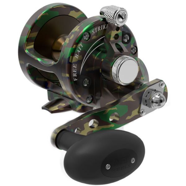 Avet SX 5.3 MC Single Speed Lever Drag Casting Reel Green Camo