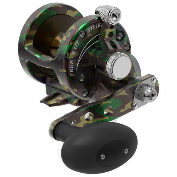 Avet SX 5.3 Single Speed Lever Drag Casting Reel Green Camo