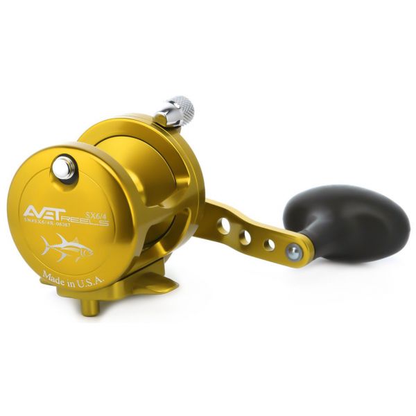 Avet SX 6/4 2-Speed Lever Drag Casting Reels Gold