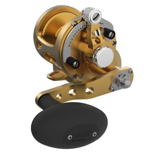 Avet SX G2 5.3 MC Single Speed Reel - Left Hand Gold