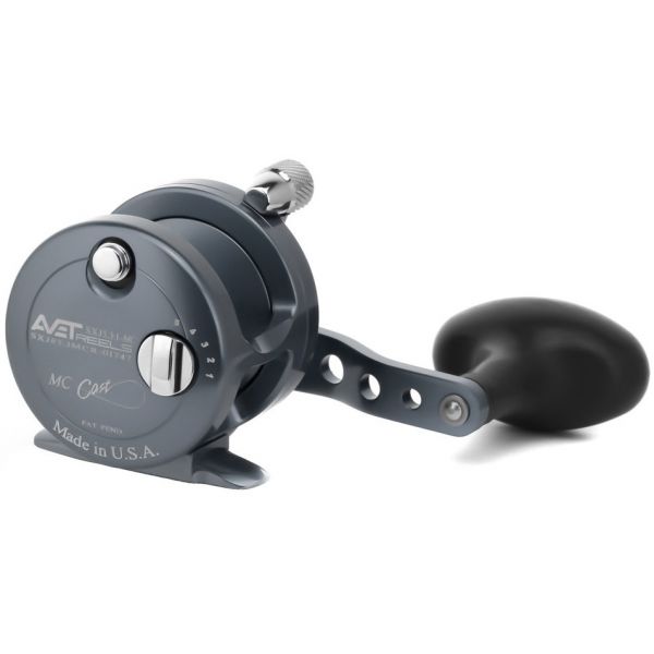 Avet SXJ 5.3 MC Single Speed Lever Drag Casting Reel Gunmetal