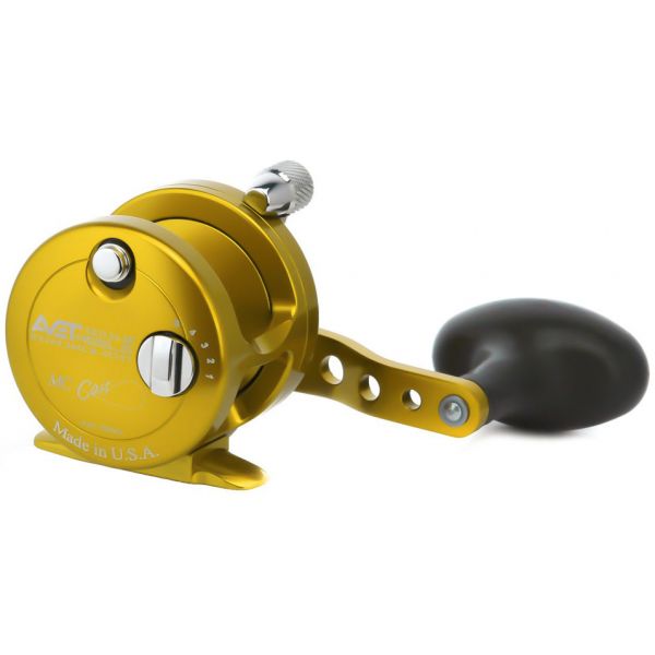 Avet SXJ 5.3 MC Single Speed Lever Drag Casting Reels Gold