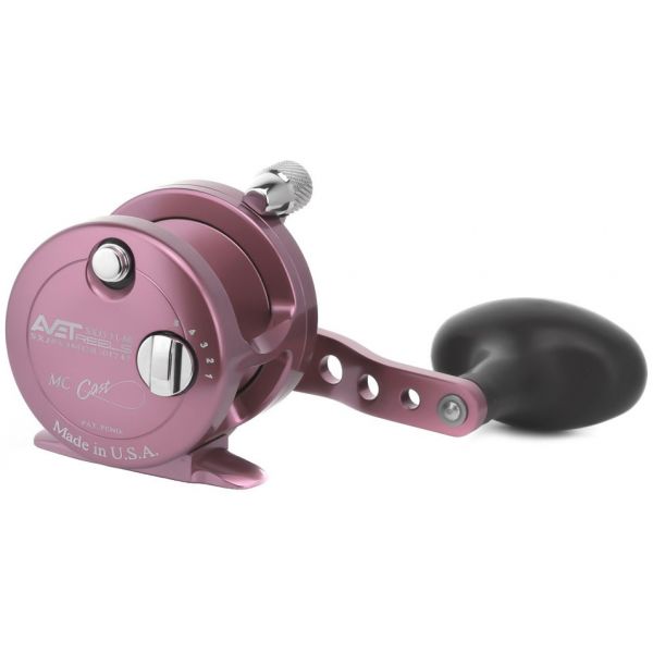 Avet SXJ 5.3 MC Single Speed Lever Drag Casting Reel Pink