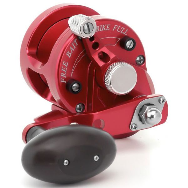 Avet SXJ 5.3 Single Speed Lever Drag Casting Reel Red