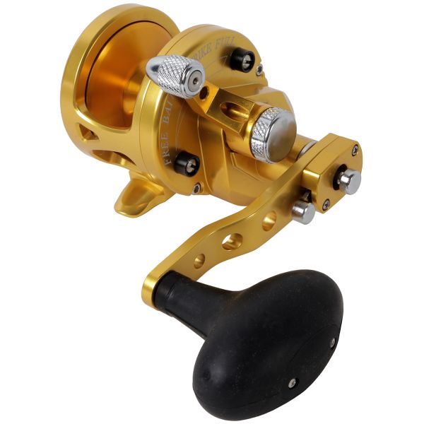 Avet SXJ 6/4 G2 NGP 2-Speed Reel - Gold (No Glide Plate)