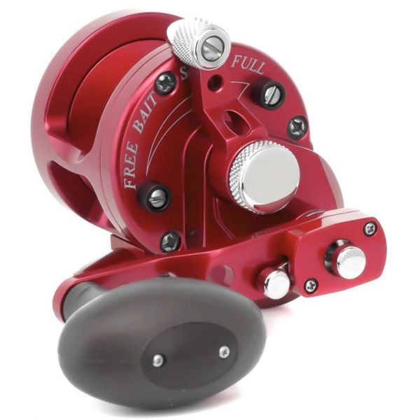 Avet SXJ 6/4 2-Speed Lever Drag Casting Reel - Red