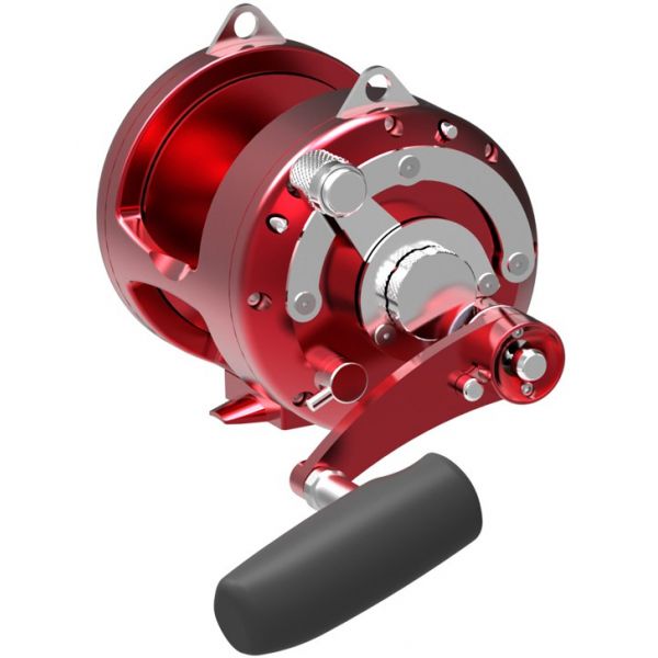 Avet T-RX 50 2-Speed Lever Drag Big Game Reel - Red