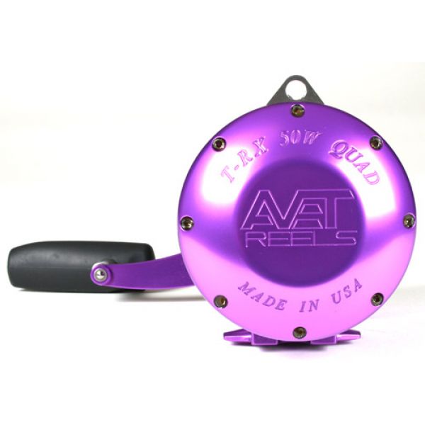 Avet T-RX 50W 2-Speed Lever Drag Big Game Reel Purple