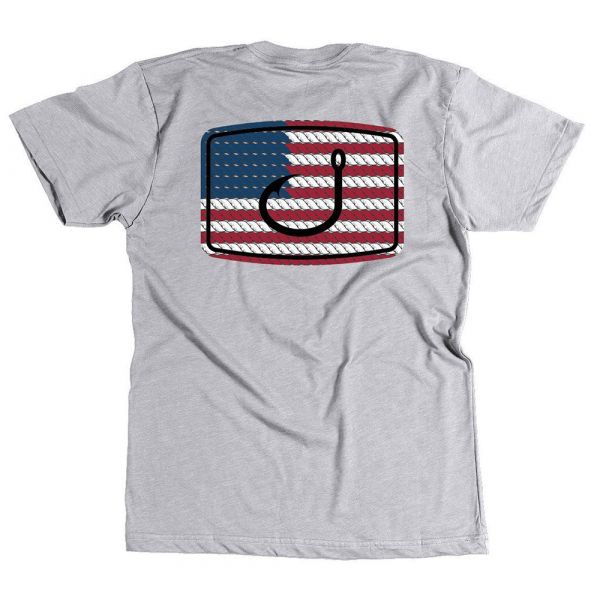 AVID Sportswear American Anthem T-Shirt - Ash Heather - 2XL