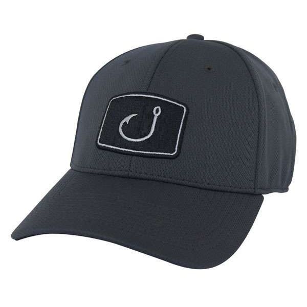 AVID Sportswear Iconic Fitted Fishing Hat - Charcoal - L/XL