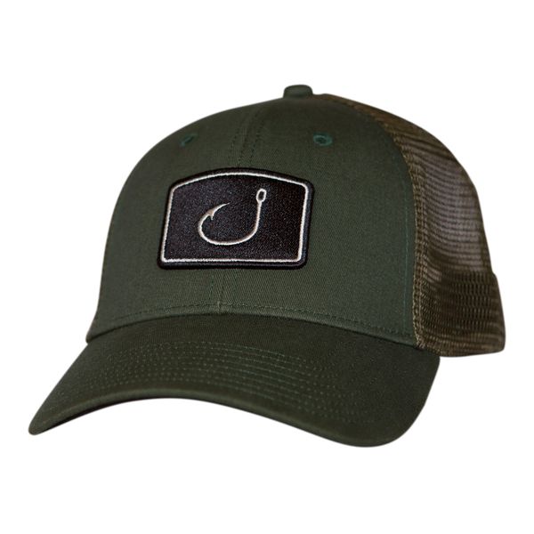 AVID Sportswear Iconic Fishing Trucker Hat - Army