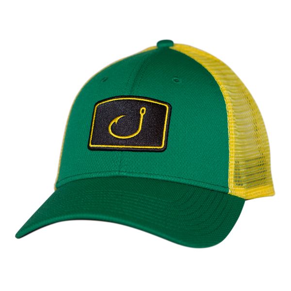 AVID Sportswear Iconic Fishing Trucker Hat - Kelly Green