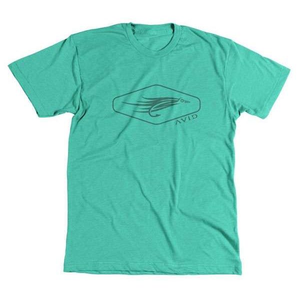 AVID Sportswear Vintage Fly Fishing T-Shirt - Vintage Green - Medium