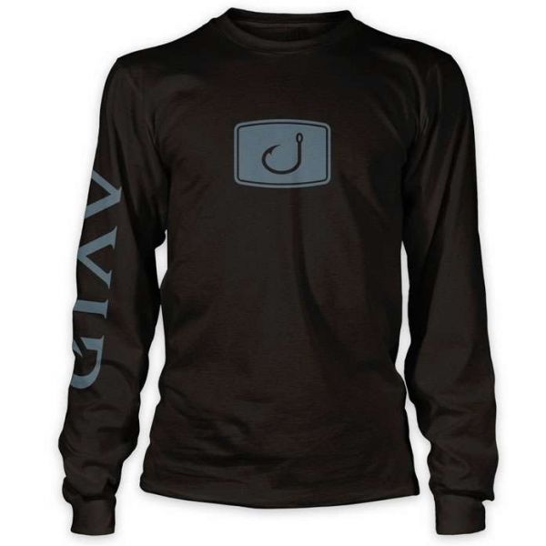 AVID Sportswear Tournament Dri-DNA Long Sleeve Shirt - Black - Medium