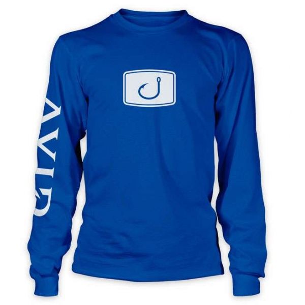 AVID Sportswear Tournament Dri-DNA Long Sleeve Shirt - Royal - X-Large