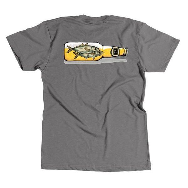 AVID Sportswear Beer Goggles T-Shirt - Graphite Heather - 2XL