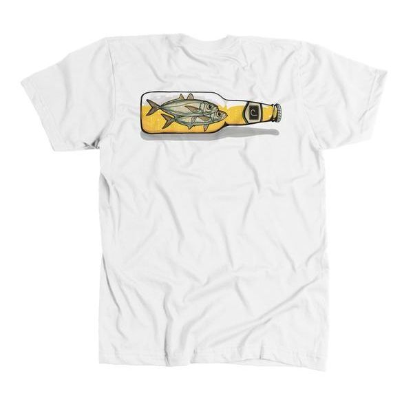 AVID Sportswear Beer Goggles T-Shirt - White - 2XL