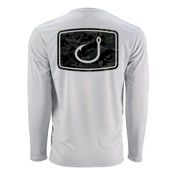 AVID Sportswear Black Camo AviDry Long Sleeve Shirt - L