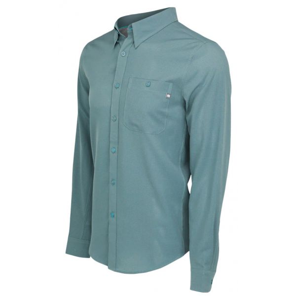 AVID Sportswear Cabo Performance Fishing Shirt - Light Slate - 2X-Large