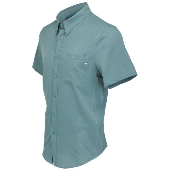 AVID Sportswear Cabo Performance Short Sleeve Shirt - Light Slate