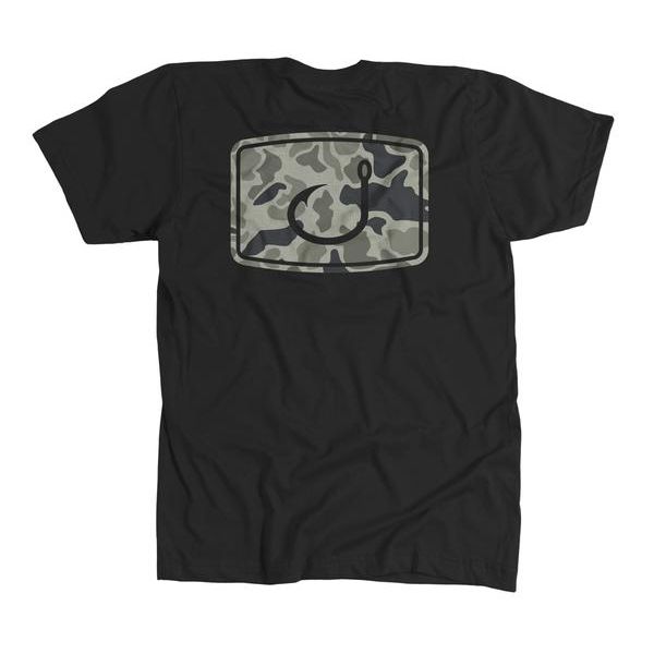 AVID Sportswear Duck Camo T-Shirt - Black - 2XL