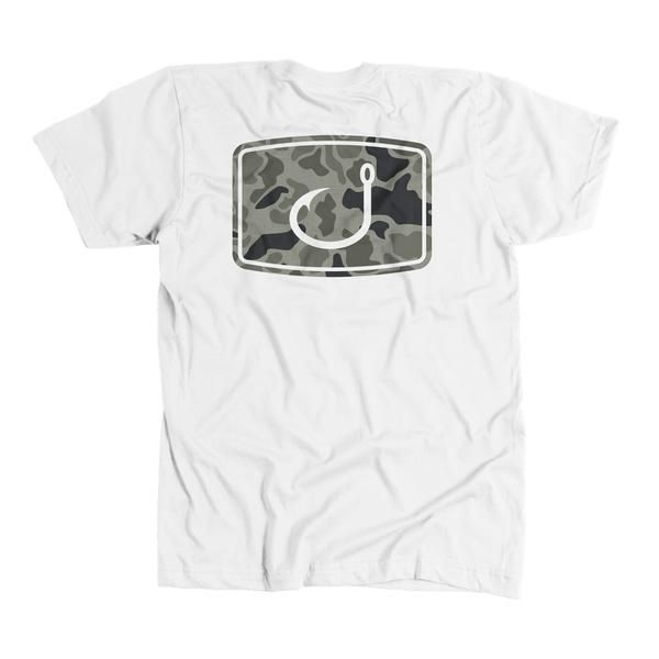 AVID Sportswear Duck Camo T-Shirt - White - 2XL