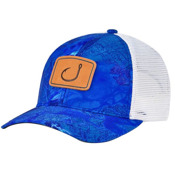 AVID Sportswear Fish Camp Trucker Hat - Royal Wave