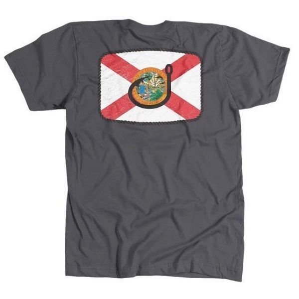 AVID Sportswear Floridian T-Shirt - Charcoal - 2XL