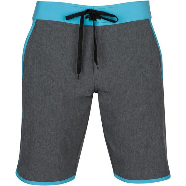 AVID Sportswear Full Strike Boardshort - Charcoal Heather - 32