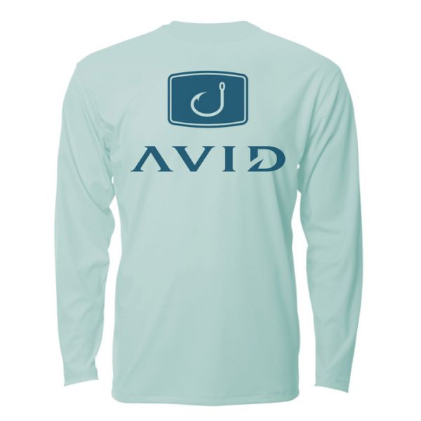 AVID Sportswear Iconic AVIDry Long Sleeve Shirt - Seafoam 2XL