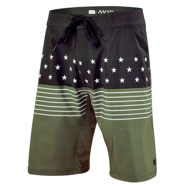 AVID Sportswear Iconic Boardshort - Fatigue - 32