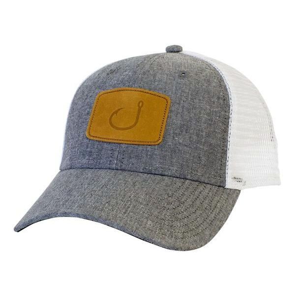 AVID Sportswear Lay Day Trucker Hat - Grey Chambray