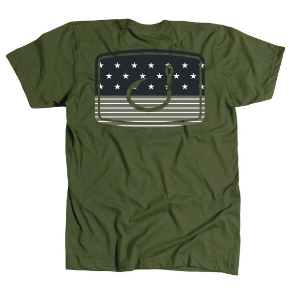 AVID Sportswear Merica Fatigue T-Shirt - Military - Large