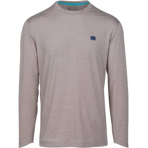 AVID Sportswear Pacifico Performance LS Shirt - Gl Gry L