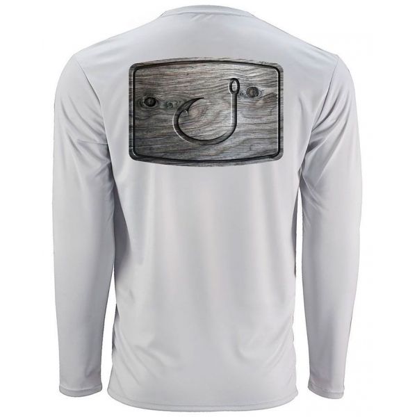 AVID Sportswear Wood Grain AviDry Long Sleeve Shirt - L