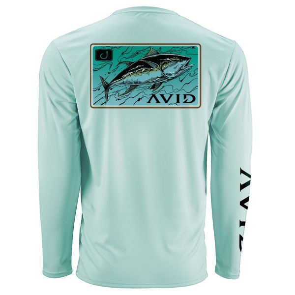 AVID Sportswear Yellowfish AviDry Long Sleeve Shirt - Seafoam - 2XL