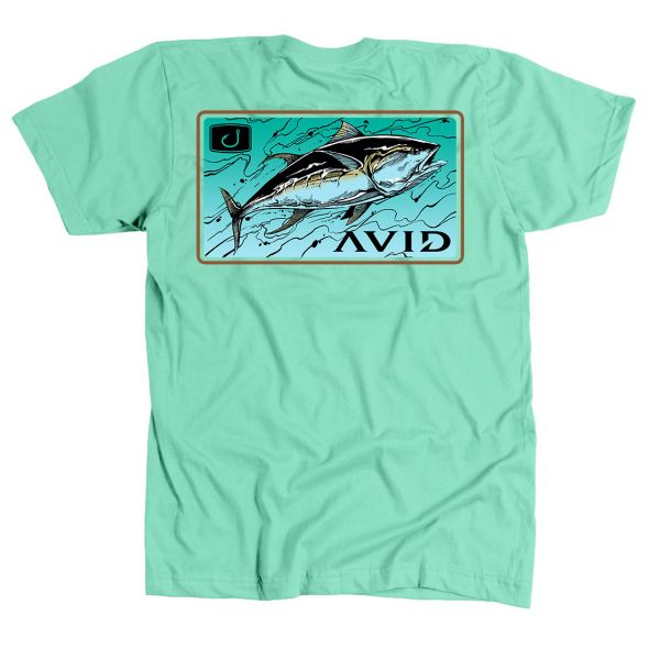 AVID Sportswear Yellowfin T-Shirt - Mint - Large