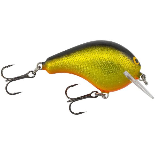 Bagley BB1-BGO Balsa B1 Crankbait - 2 in. - Black/Gold Foil/Orange