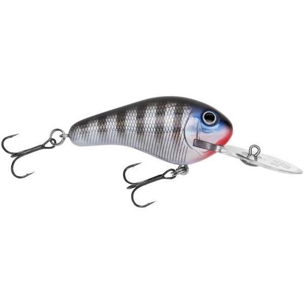 Bagley RDKB2-SBS Rattlin' Diving Kill'r B2 - Black Stripes on Silver