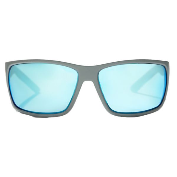 Bajio Bales Beach Sunglasses - Matte Basalt Frame/Blue Plastic Lens