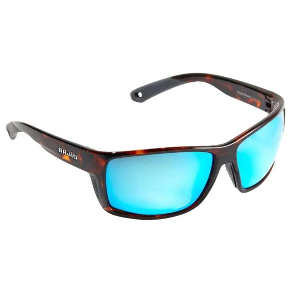 Bajio Bales Beach Sunglasses - Dark Tortoise Gloss Frame/Blue Glass Lens