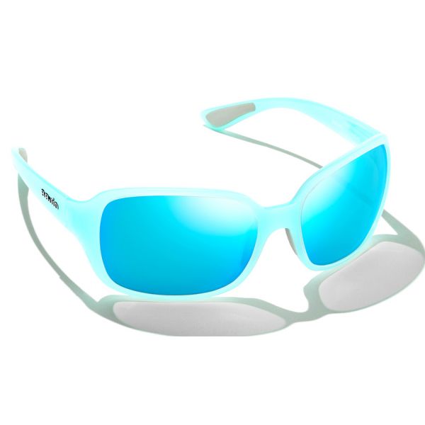 Bajio Balam Sunglasses - Cenote Blue Gloss Frame/Blue Glass Lens