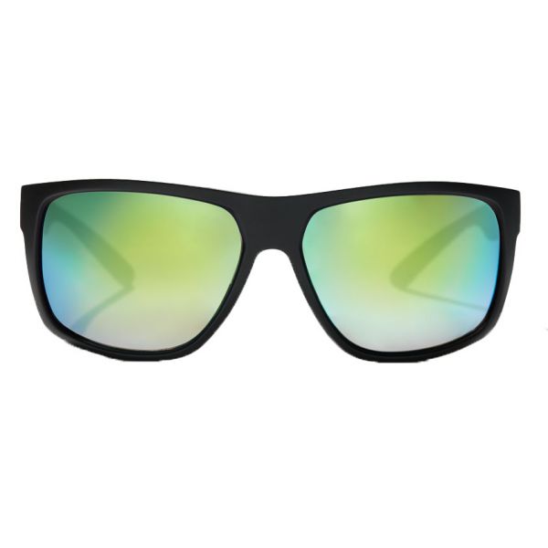 Bajio Boneville Sunglasses - Matte Black Frame/Green Plastic Lens