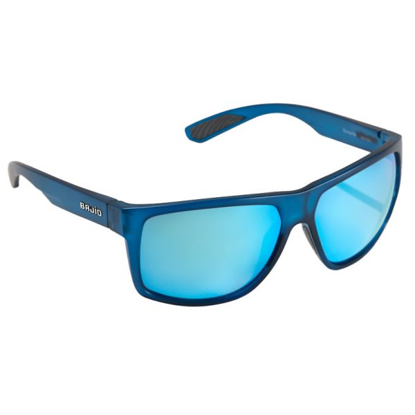 Bajio Boneville Sunglasses - Matte Blue Vin Frame/Blue Glass Lens