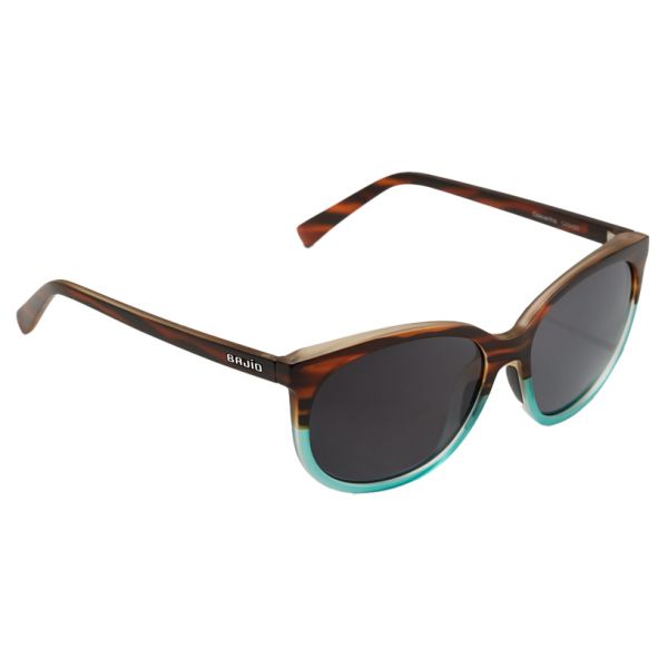 Bajio Casuarina Sunglasses - Wrack Tinta Split Frame/Grey Plastic Lens