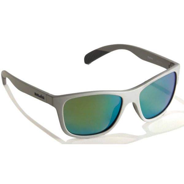 Bajio Gates Sunglasses - Basalt Matte Frame/Green Glass Lens