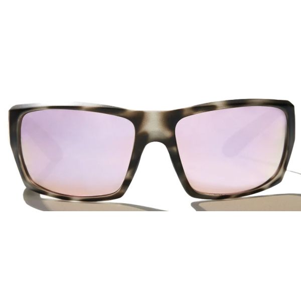 Bajio Nato Sunglasses - Ash Tortoise Matte Frame/Rose Mirror Glass Lens